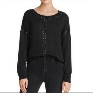 Rails Black Stud Top